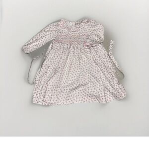 VTG Edgehill Collection Little Girls 6 Julia High Neck Long Sleeve Floral Dress